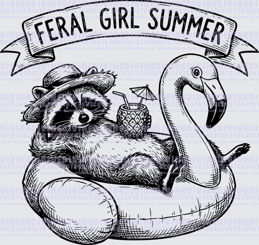 feral girl summer