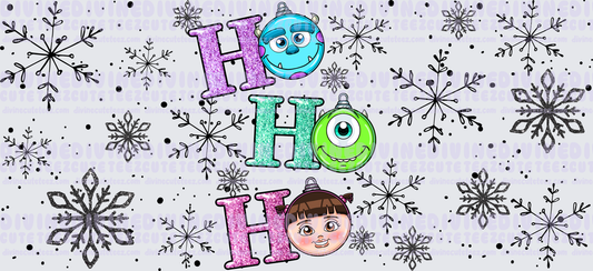 Ho Monsters Inc 16oz Libby Wrap