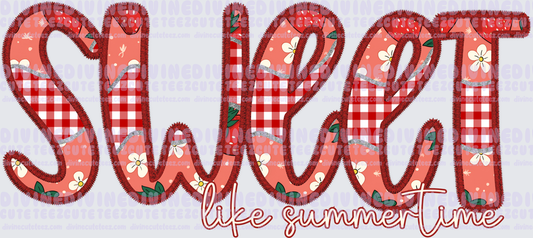 Sweet like summertime