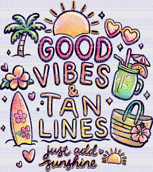 IGood Vibes Tan Lines
