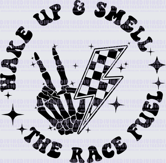 Wake Up & Smell The Race Fuel Pocket 2