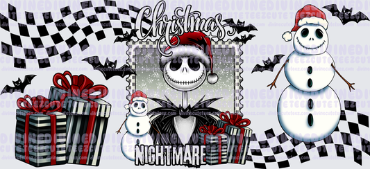 Christmas Nightmare 16oz Libby Wrap