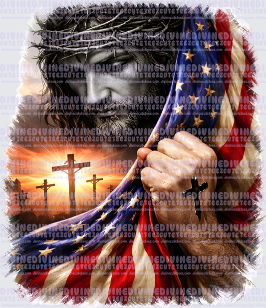 Jesus & Flag