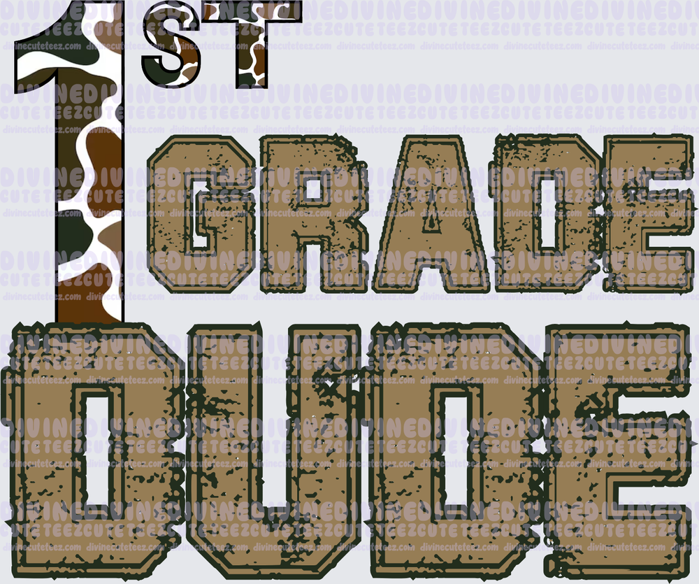1st Grade Dude