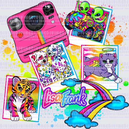 Lisa Frank Polaroid